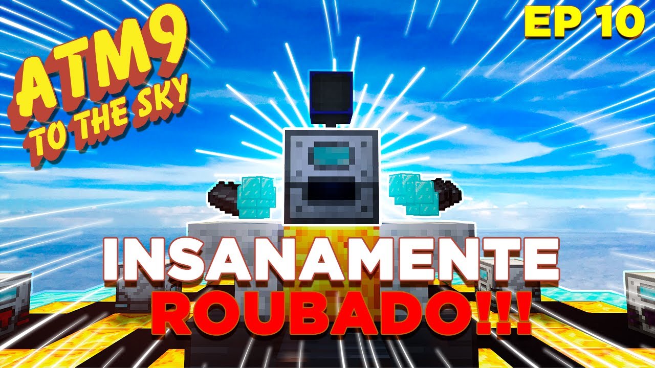 Gerando 25 MILHÕES de RF/T com esse MONSTRO!!! (Especial 100 inscritos!) - ATM9 To The Sky
