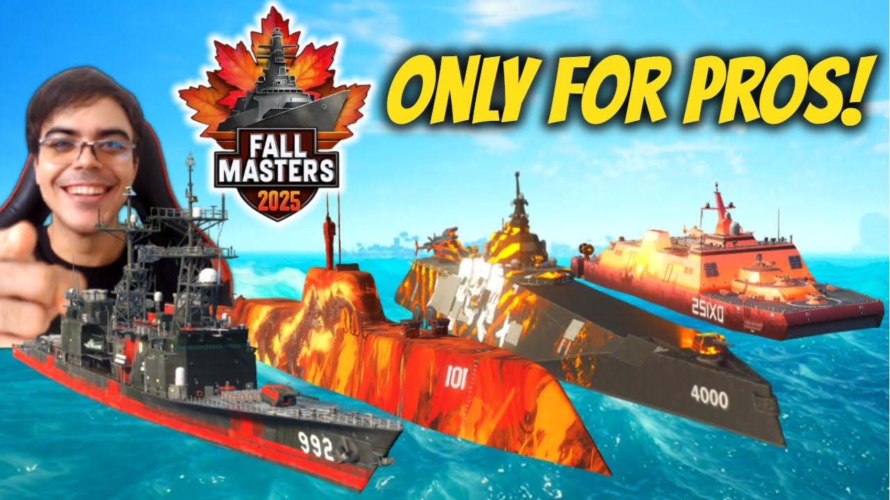 The Most Used Ships in the Fall Masters Tournament – Modern Warships META Revealed!