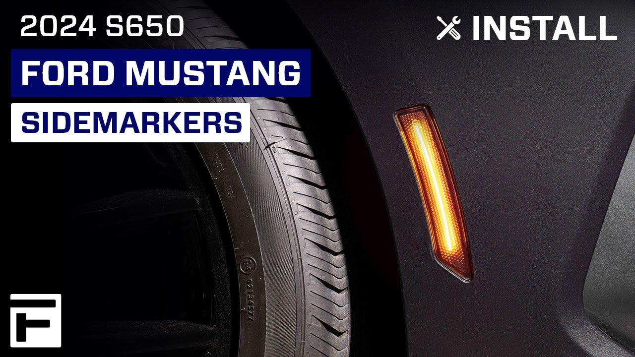 How to Install: 2024+ S650 Mustang LED Sidemarkers | FORM Lighting