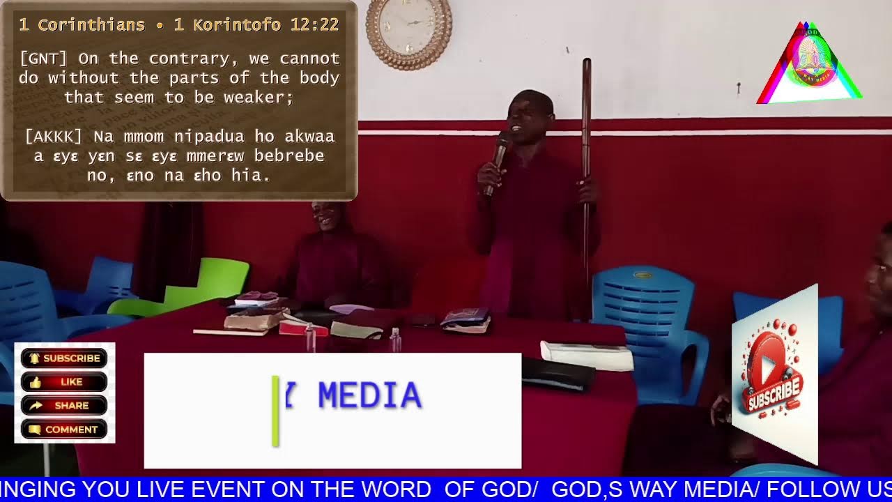 GOD'S WAY MEDIA's Live broadcast