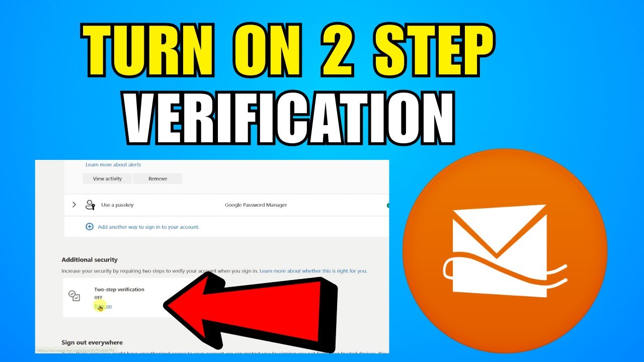 How To Turn On 2 Step Verification Hotmail (2026) (Complete Guide)