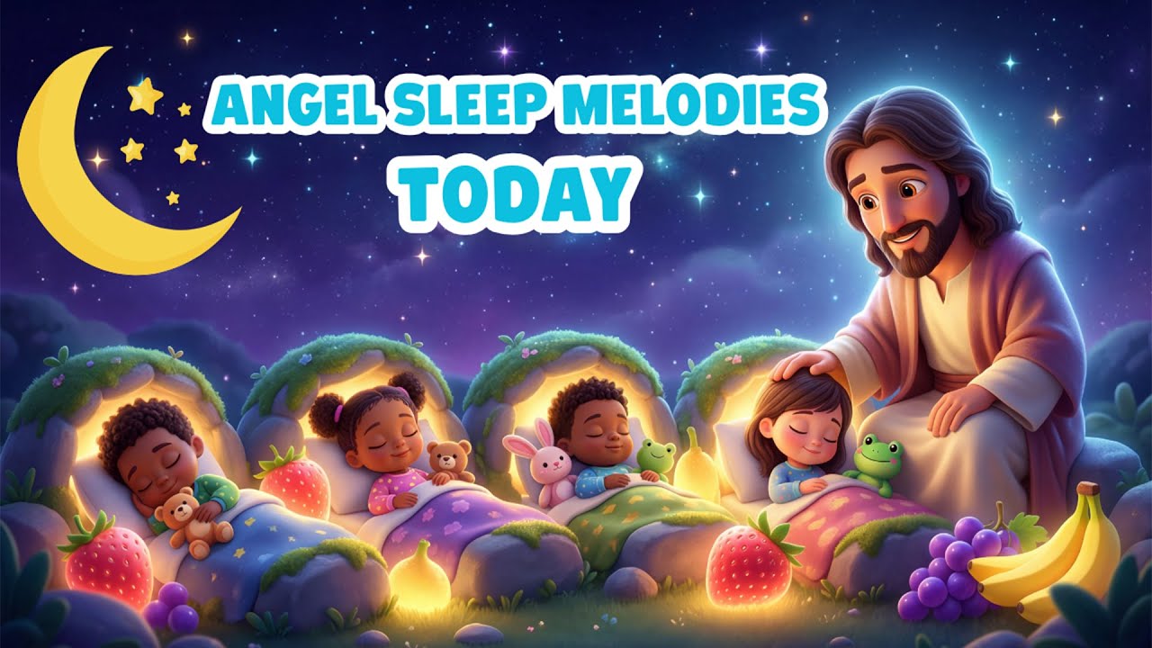 The Singing Cotton Candy Tree + More Christian Lullaby Music for Kids 🌙 | Sleep in God’s Peace 🙏