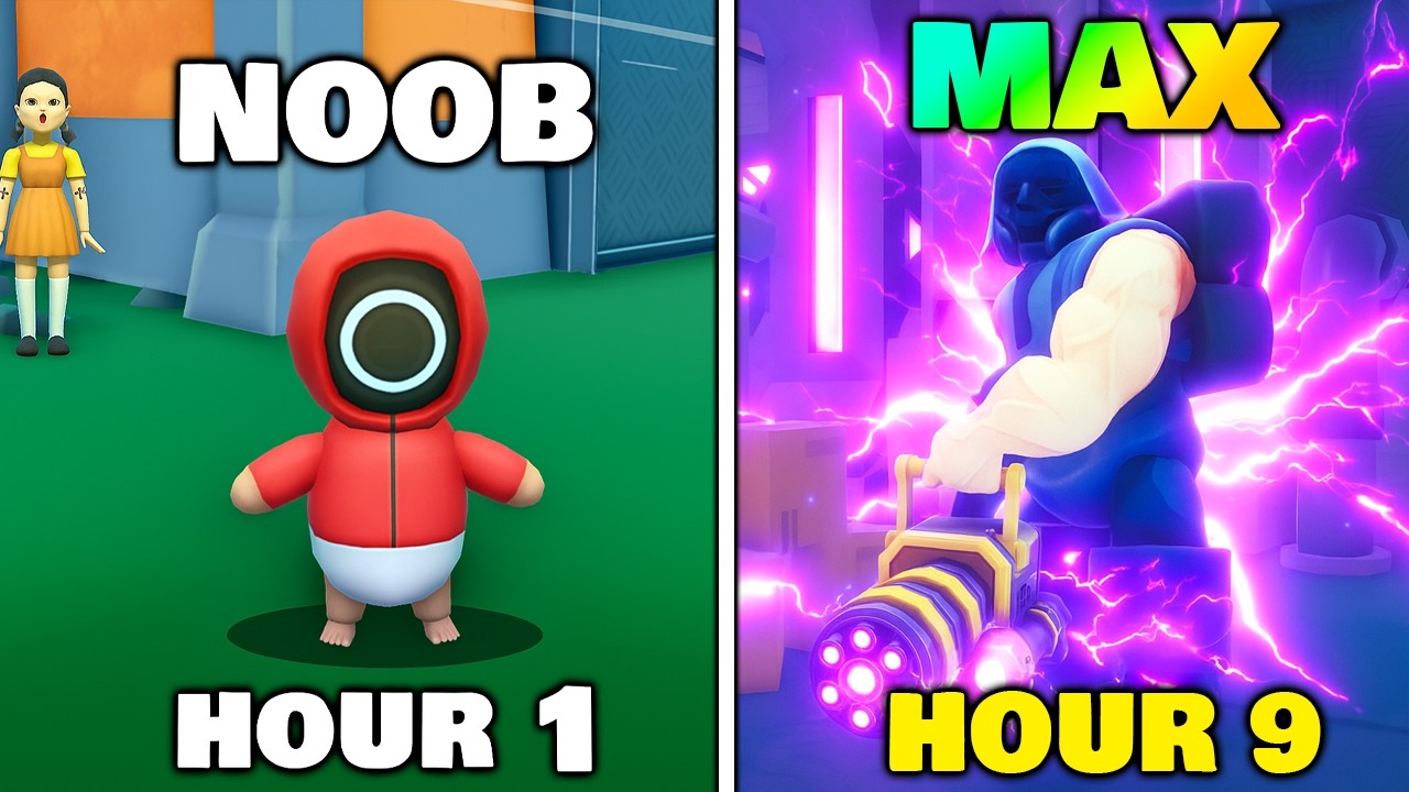 F2P-нуб для максимальной эволюции в Squid Evolution Roblox