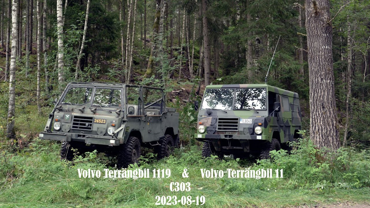 Volvo Terrängbil 1119 & 11
