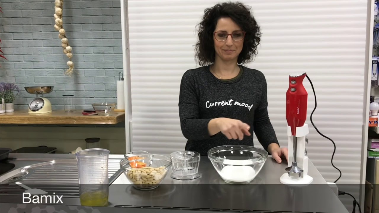 Biscotti alle mandorle con bamix