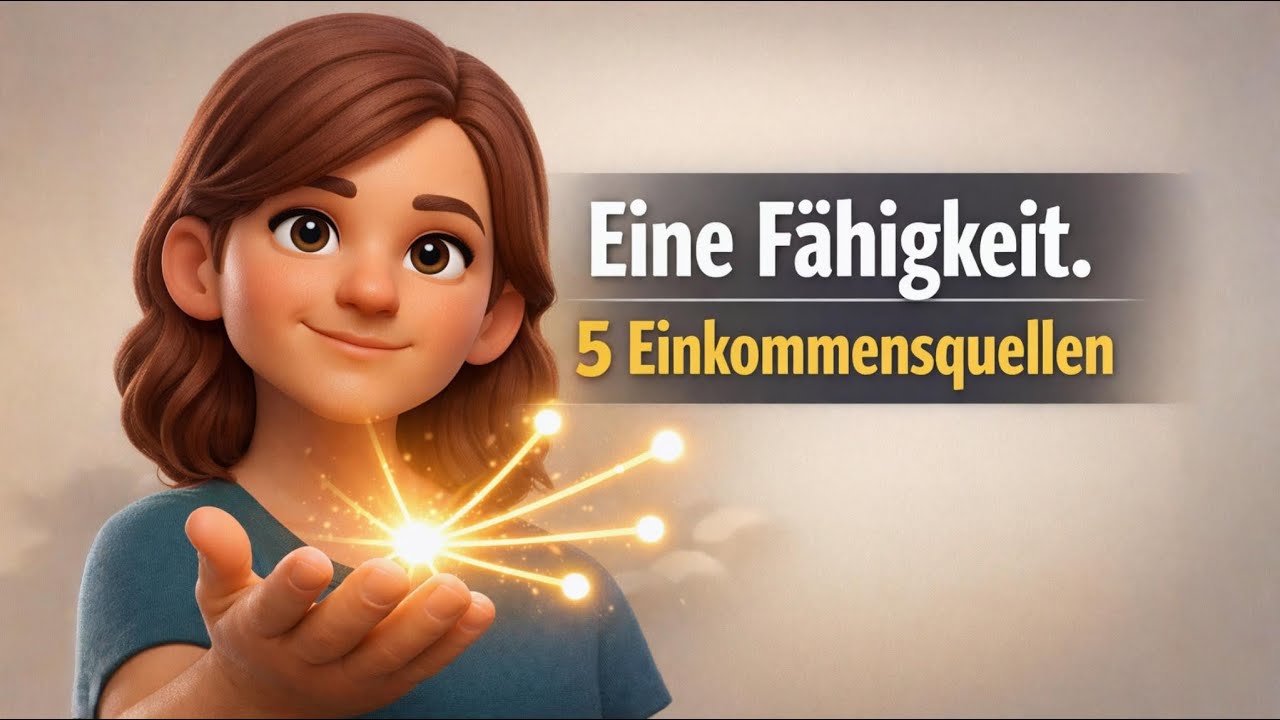 Eine F&auml;higkeit. F&uuml;nf Einkommensquellen