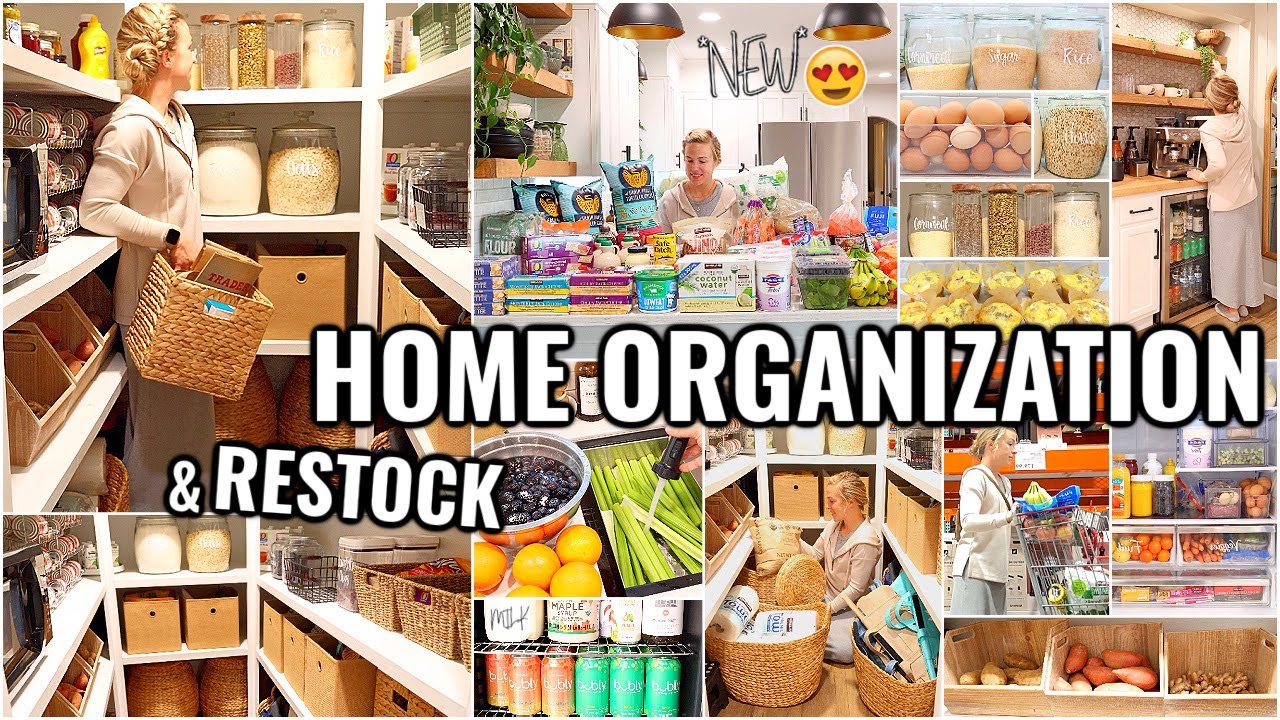 HOME ORGANIZATION IDEAS!!😍 CLEAN & ORGANIZE WITH ME | DECLUTTERING AND ORGANIZING MOTIVATION
