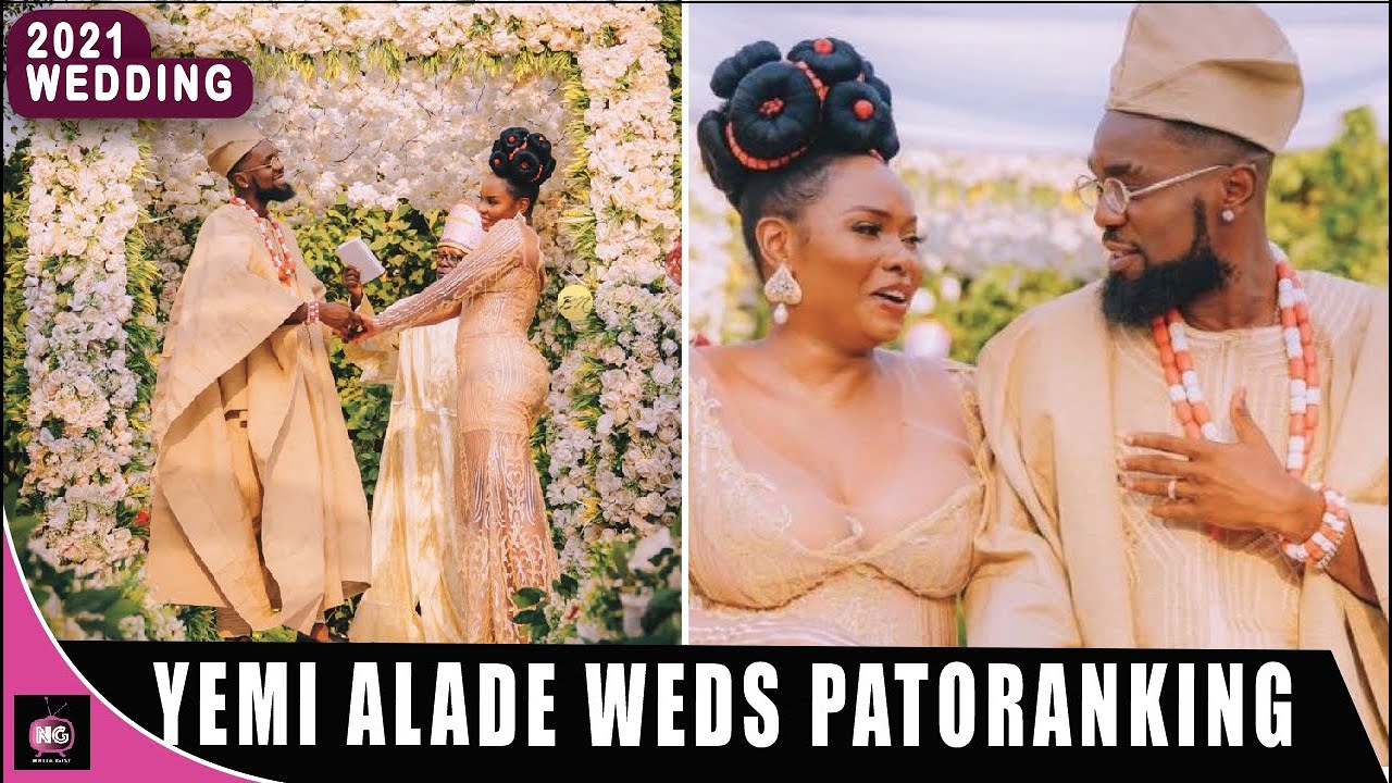 Watch As Yemi Alade Weds Patoranking In A Secret Wedding.