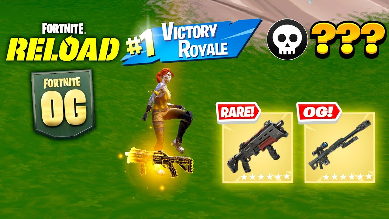 OG Fortnite Reload | High Kill Gameplay | Keyboard & Mouse