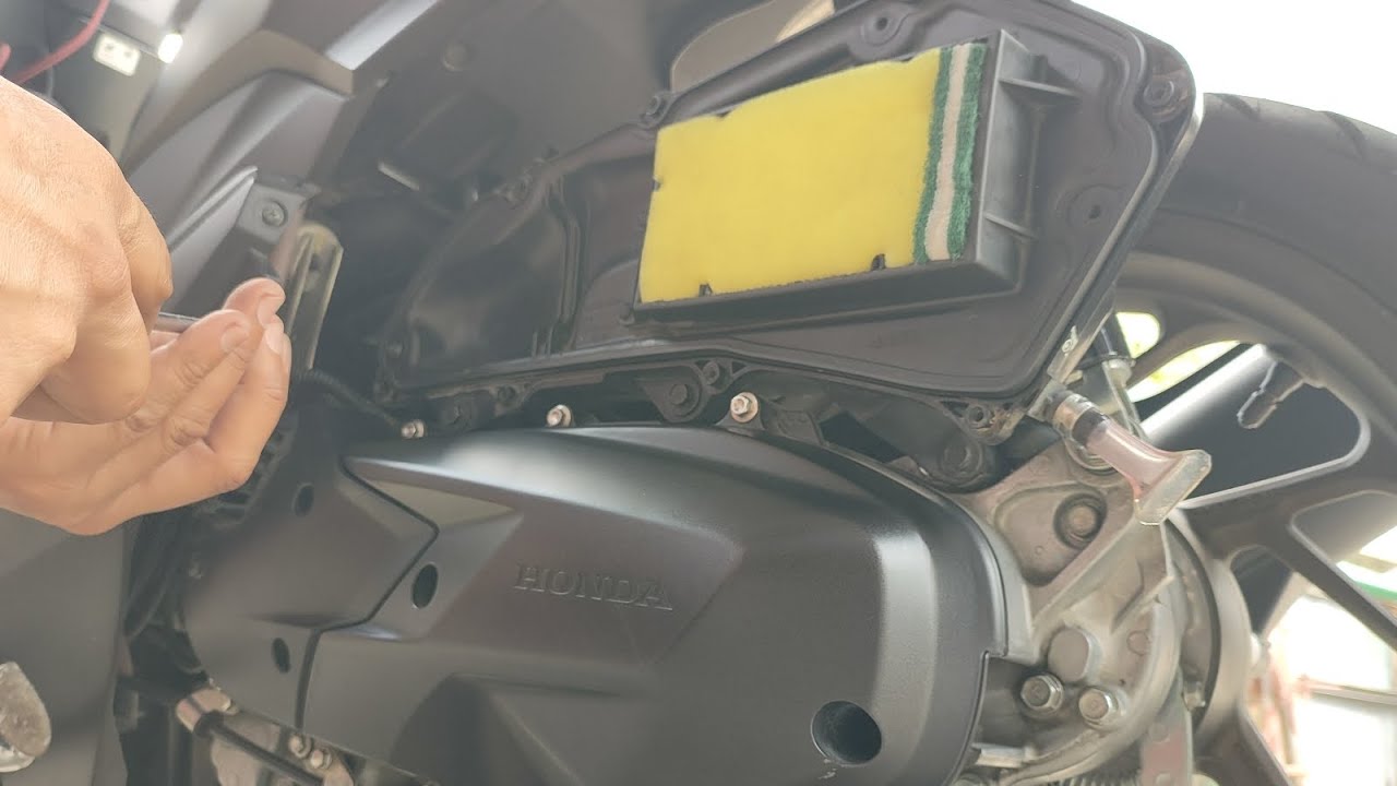 DIY Honda Click 160 Air Filter | 110 pesos Lang nagastos may air filter kana,