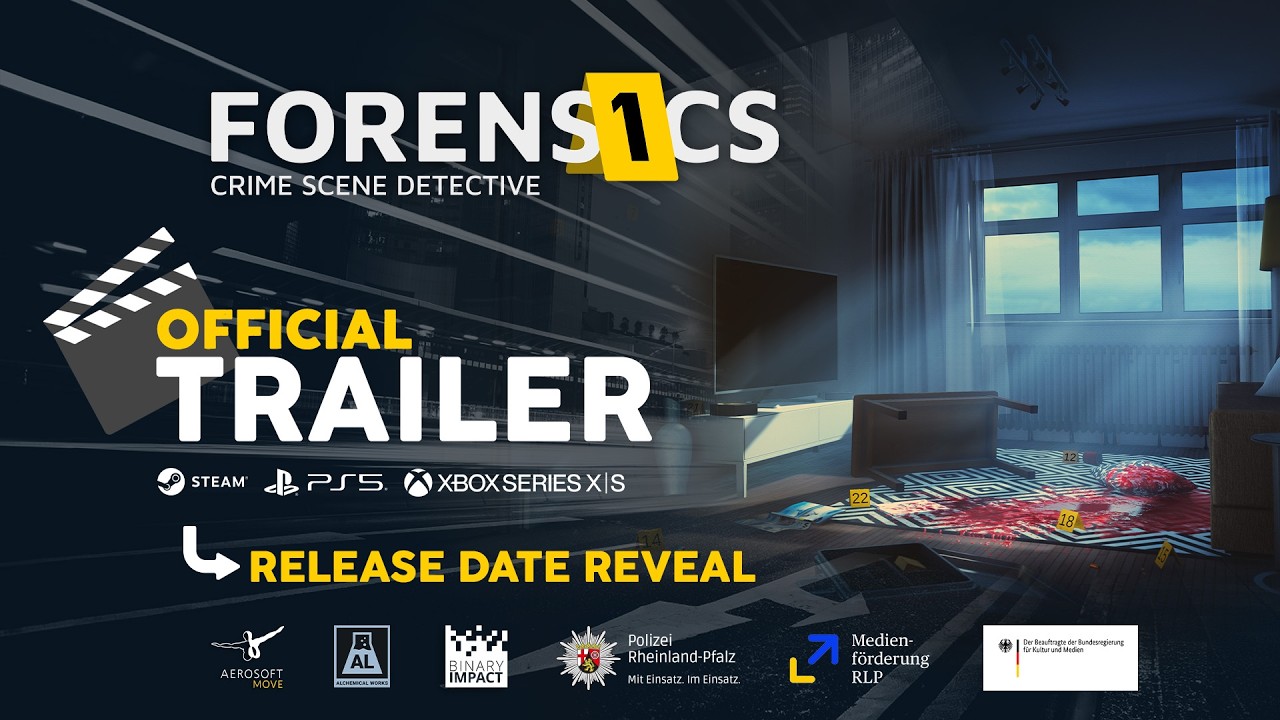 Forensics: Crime Scene Detective | Official Release Date Trailer