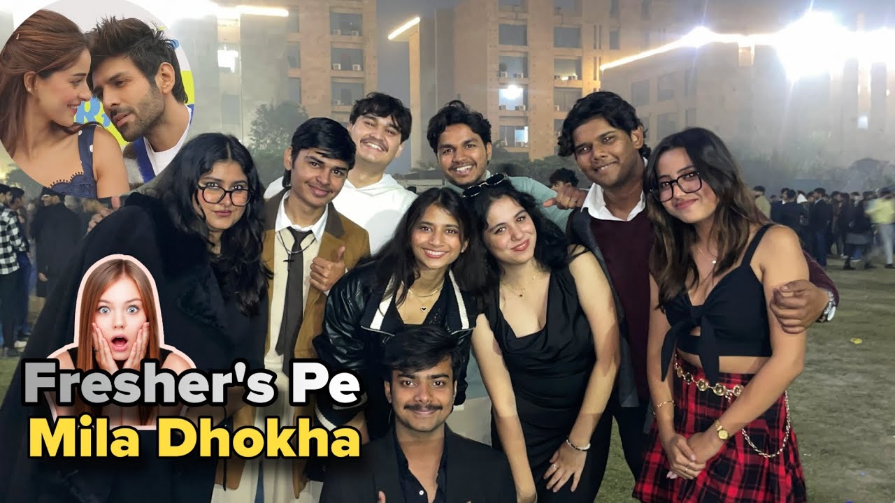 Kartik Aryan and Ananya Pandey at Galgotias University | Fresher's Party of 2025 #galgotiauniversity