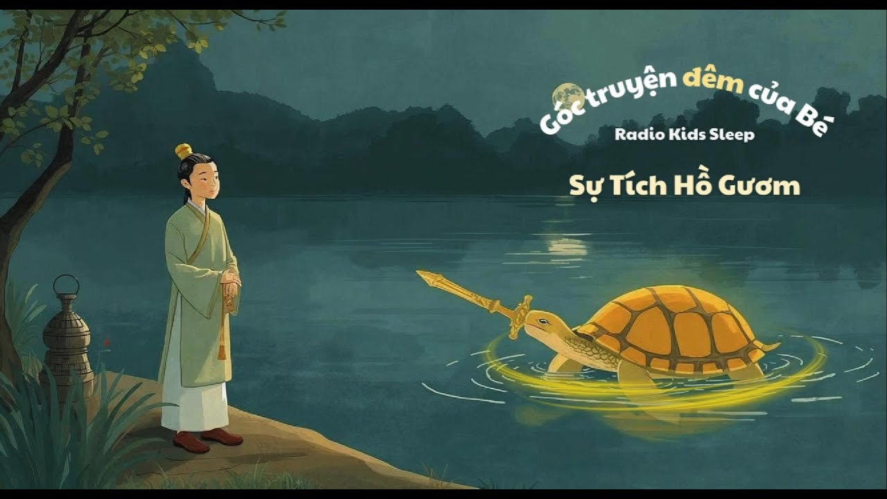 🌙 Sleep 25 | Sự tích Hồ Gươm | Truyện Cổ Tích Việt Nam | Radio Kids Sleep