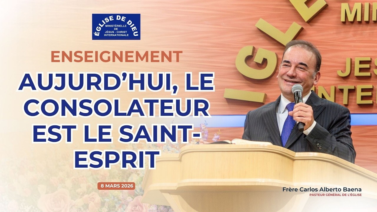 Enseignement : Aujourd’hui, le Consolateur est le Saint-Esprit - Frère Carlos Alberto Baena