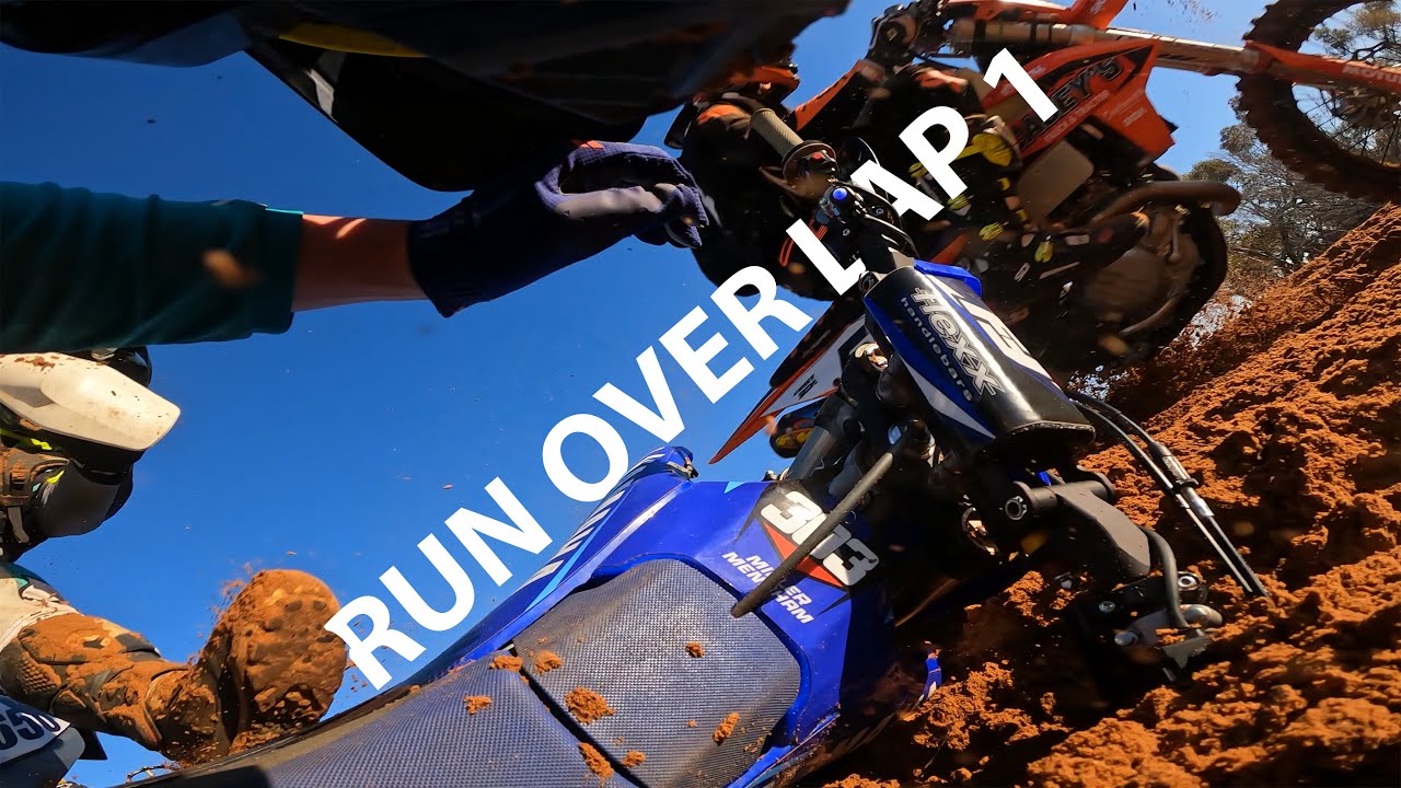 Full Lap Of SENIOR 2022 Hattah Desert Race | HUGE CRASH - I Was Run Over