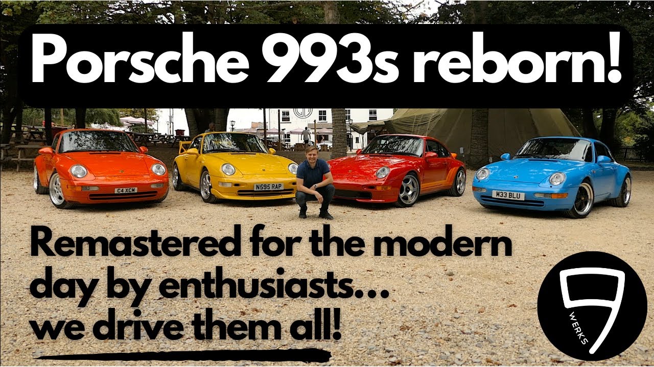PORSCHE 993s REMASTERED! Modified with modern tech… how do these classic 911s drive?