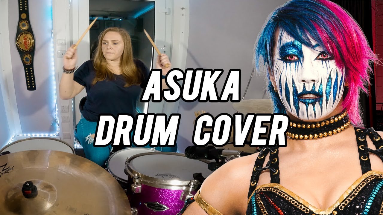ASUKA YOU CANT HIDE WWE THEME DRUM COVER