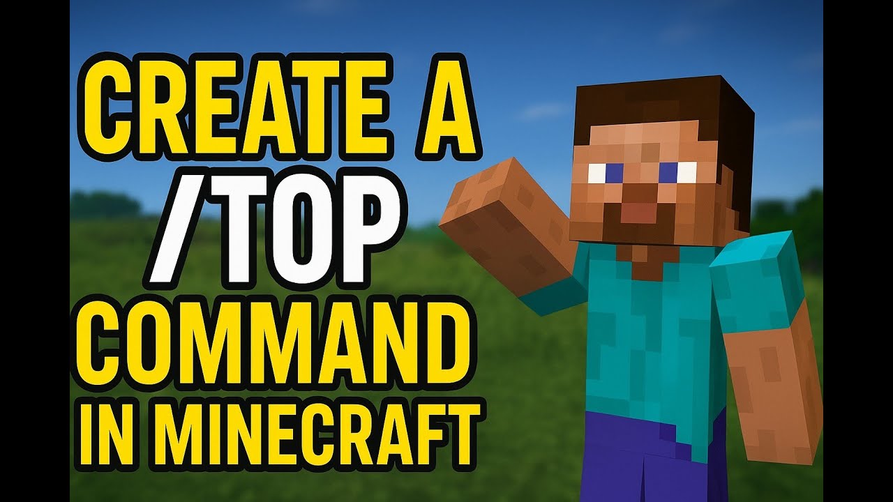 Minecraft Plugin Tutorial &ndash; Make a /TOP Teleport Command with Paper API (Beginner Friendly)