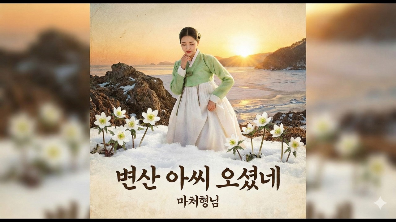♬변산아씨 오셨네 #변산바람꽃 #변산아씨 #변산 #부안군노래 #봄꽃 #야생화 #봄의전령사 #마처형님 #마처인생 #힐링 #희망 #트롯신곡
