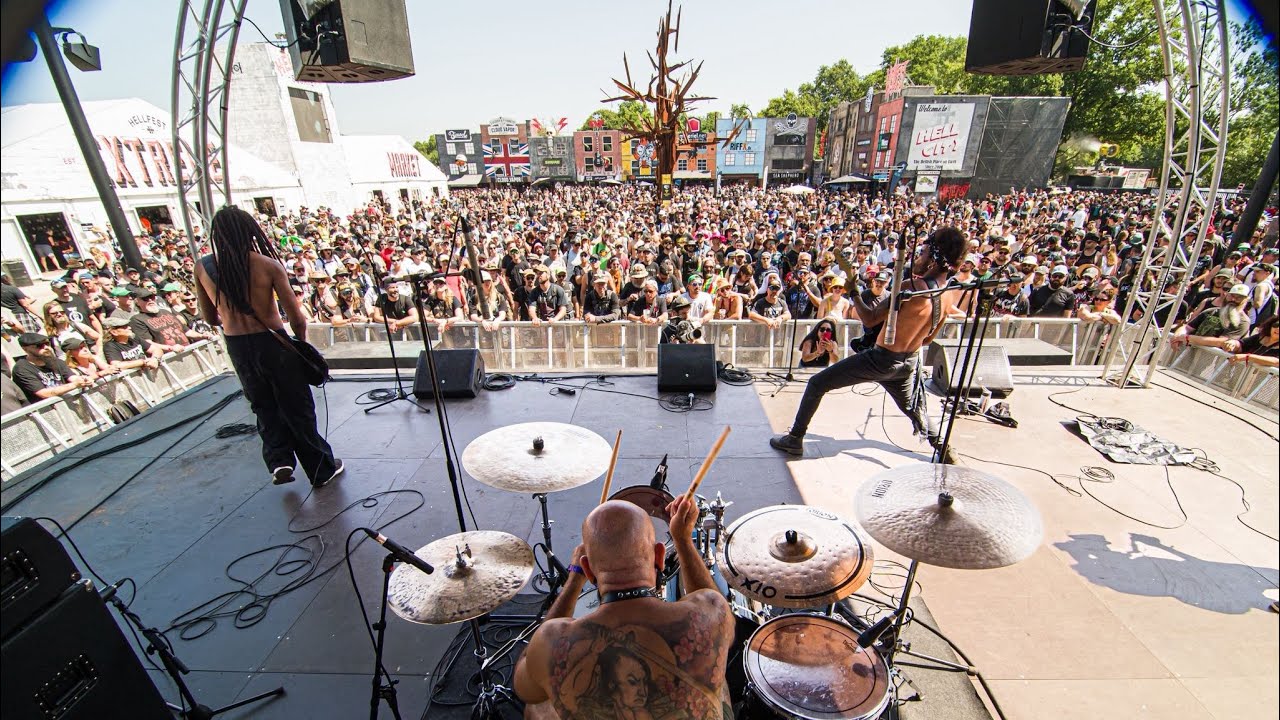 Black Pantera Hellfest 2025 (Drumcam)