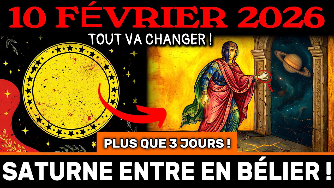 URGENT ! CHANGEMENT DE SATURNE DANS 3 JOURS ! 10 fév – préparez-vous à la NOUVELLE ÈRE !