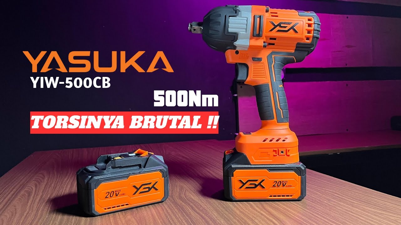 Impact Wrench 500Nm | YASUKA YIW-500CB | Bener bener Powerfull !! 
