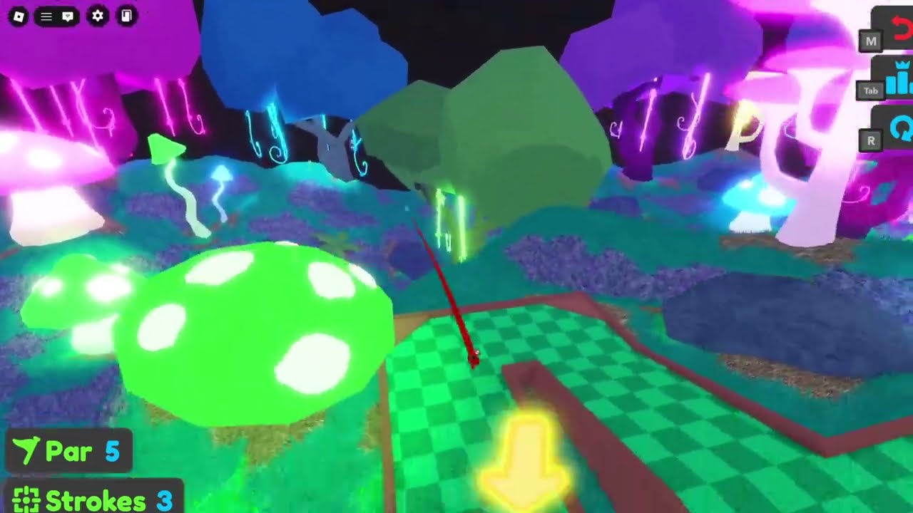 Winter Night Video pt 17 Roblox Super Golf
