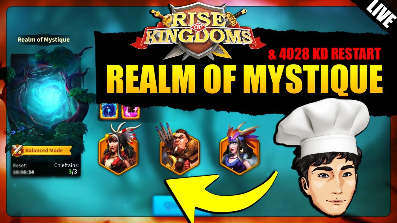 !drops - Realm of Mystique on Both Main & Restart Acc