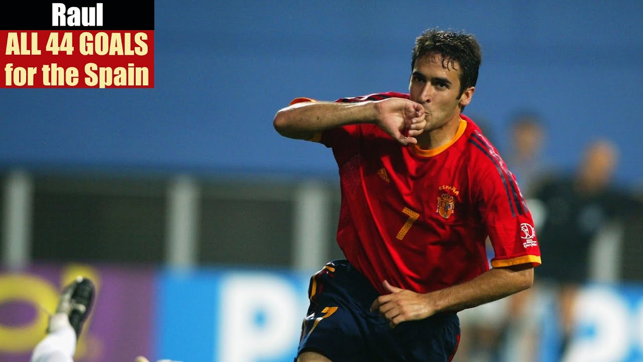 Raul ◉ All 44 Goals for Spain 🇪🇸