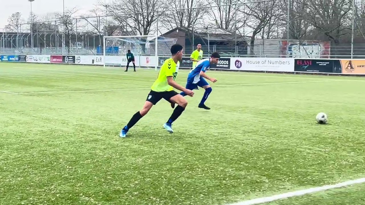 Sv Diemen JO15-1 - ASC Waterwijk JO15-1 (17-2-2024) Beker  0-4