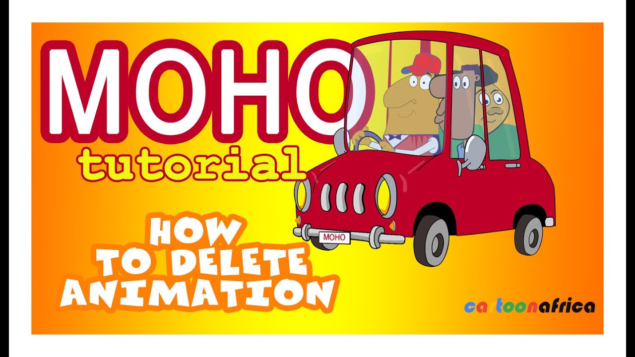 How to Delete Animation in MOHO
