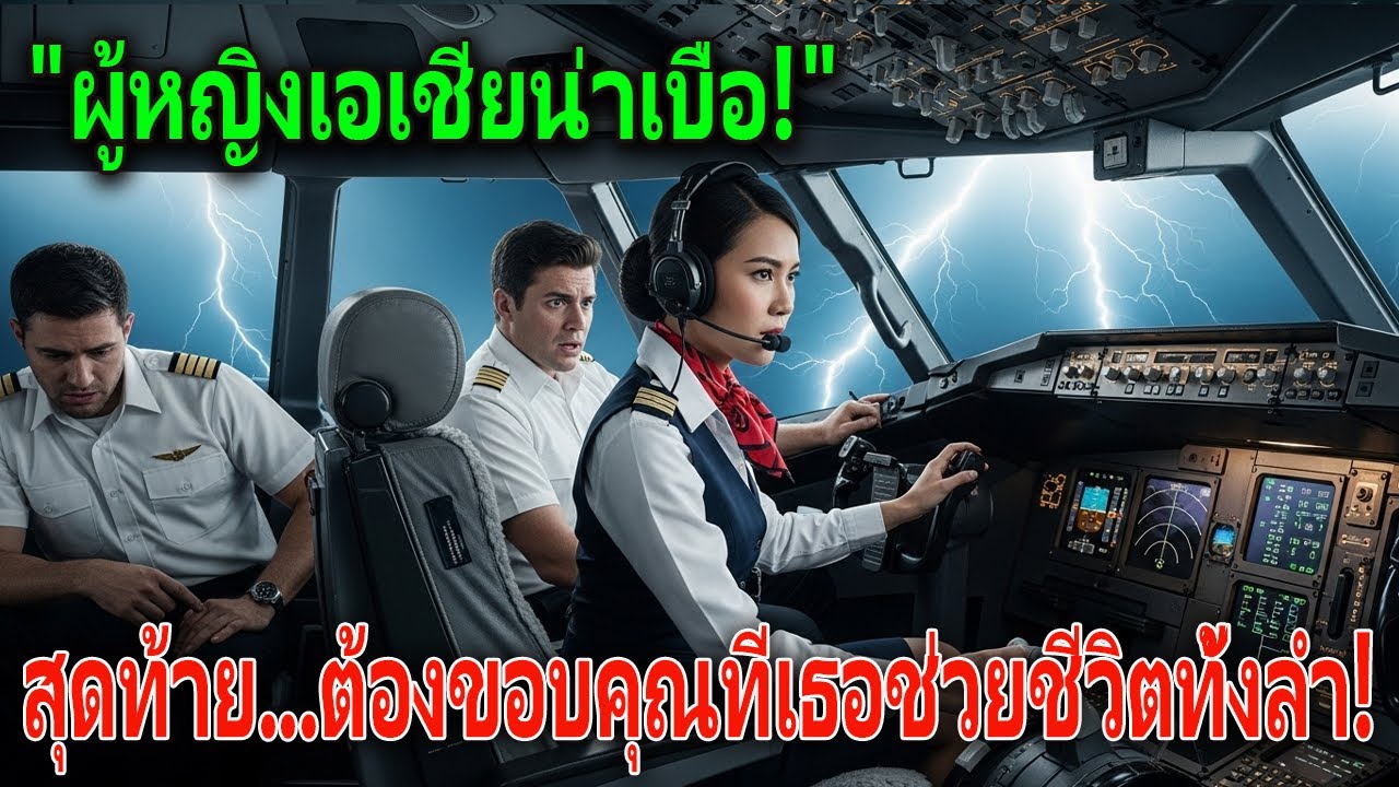 ถูกเพื่อนร่วมงานดูถูก...ก่อนที่แอร์โฮสเตสไทยคนนี้จะกลายเป็นฮีโร่ช่วย 284 ชีวิตทั้งลำ!