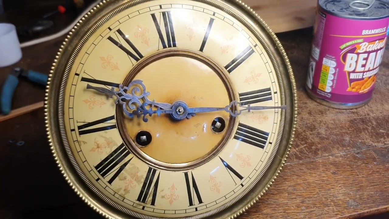 german wall clock restoration part 3