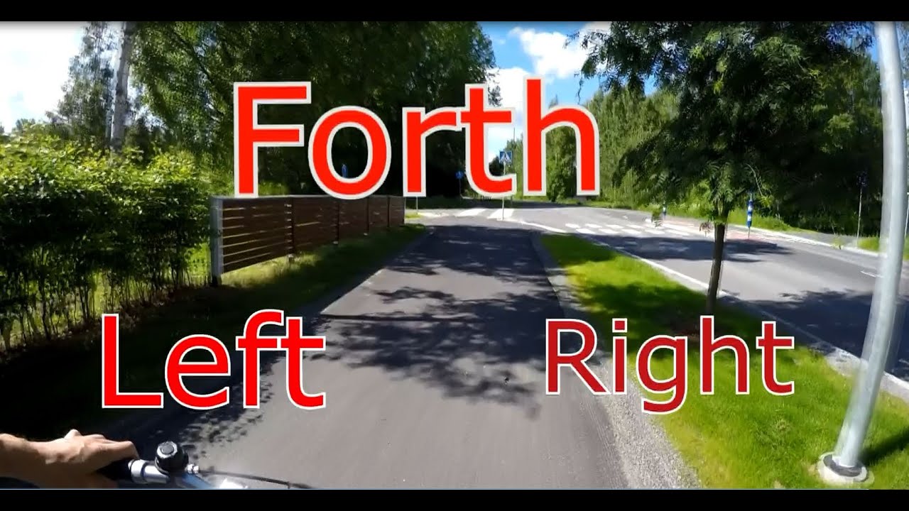 Virtual Tour Nokia in Finland- Puistoristeys  cittari turuntie