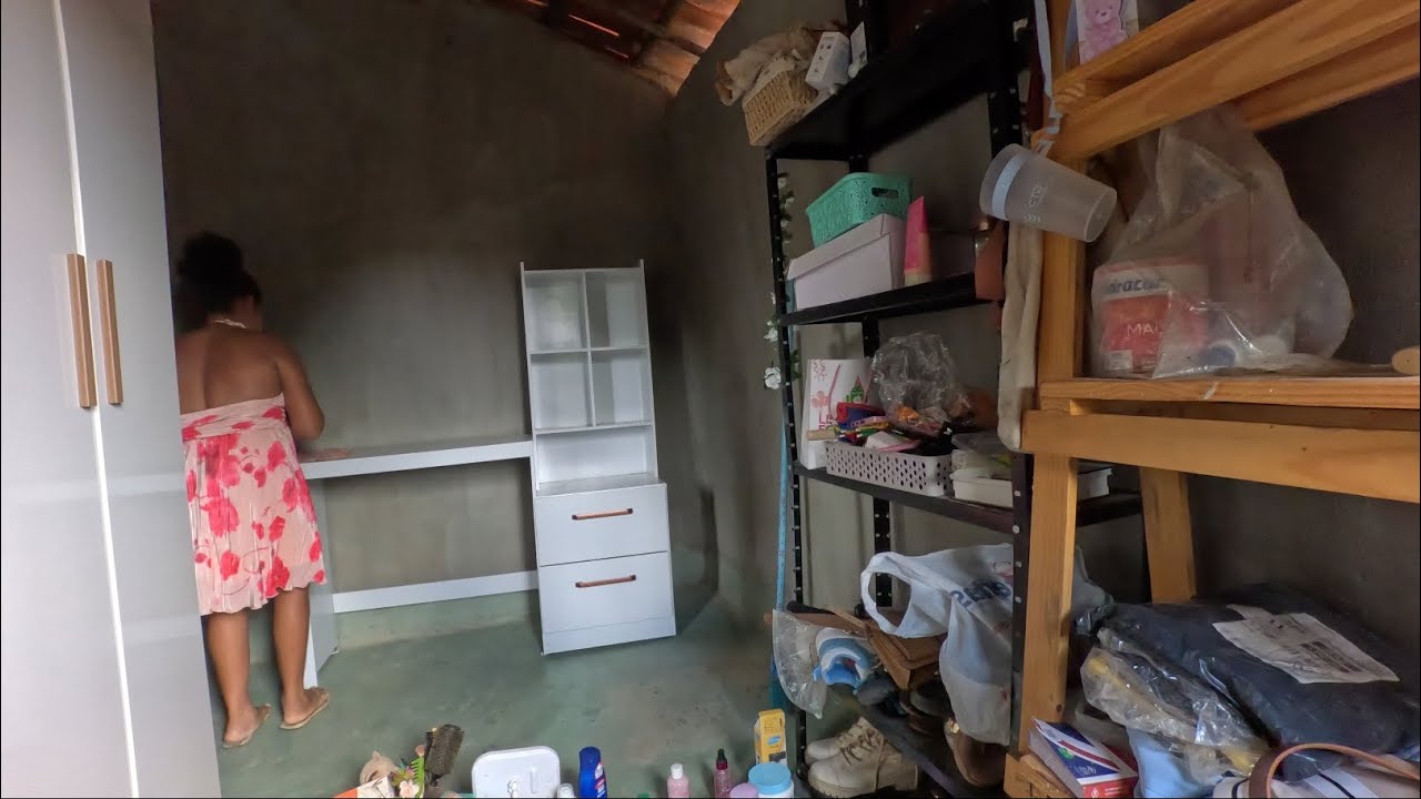 ORGANIZANDO O QUARTO DA BAGUNÇA/ MUITO CUPIM POR AQUI