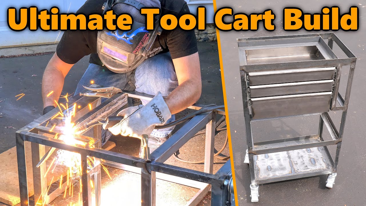 Designing and Building the “Ultimate” Mini Tool Cart from Scratch