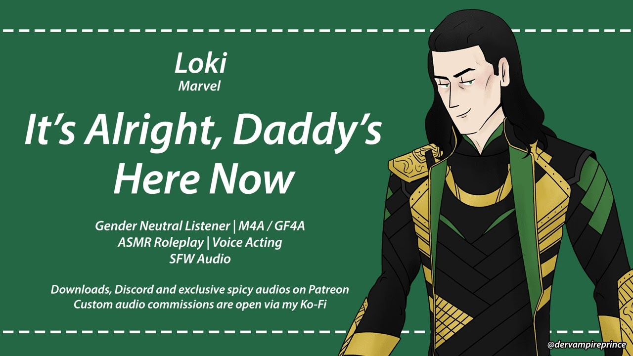 ASMR | Marvel - Daddy Loki Comforts You [M4A] [Age Regression] [CGLRE] [Comfort]