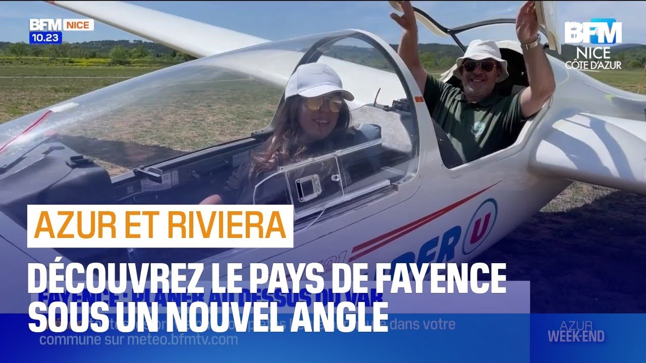 Fayence: planer au dessus du Var