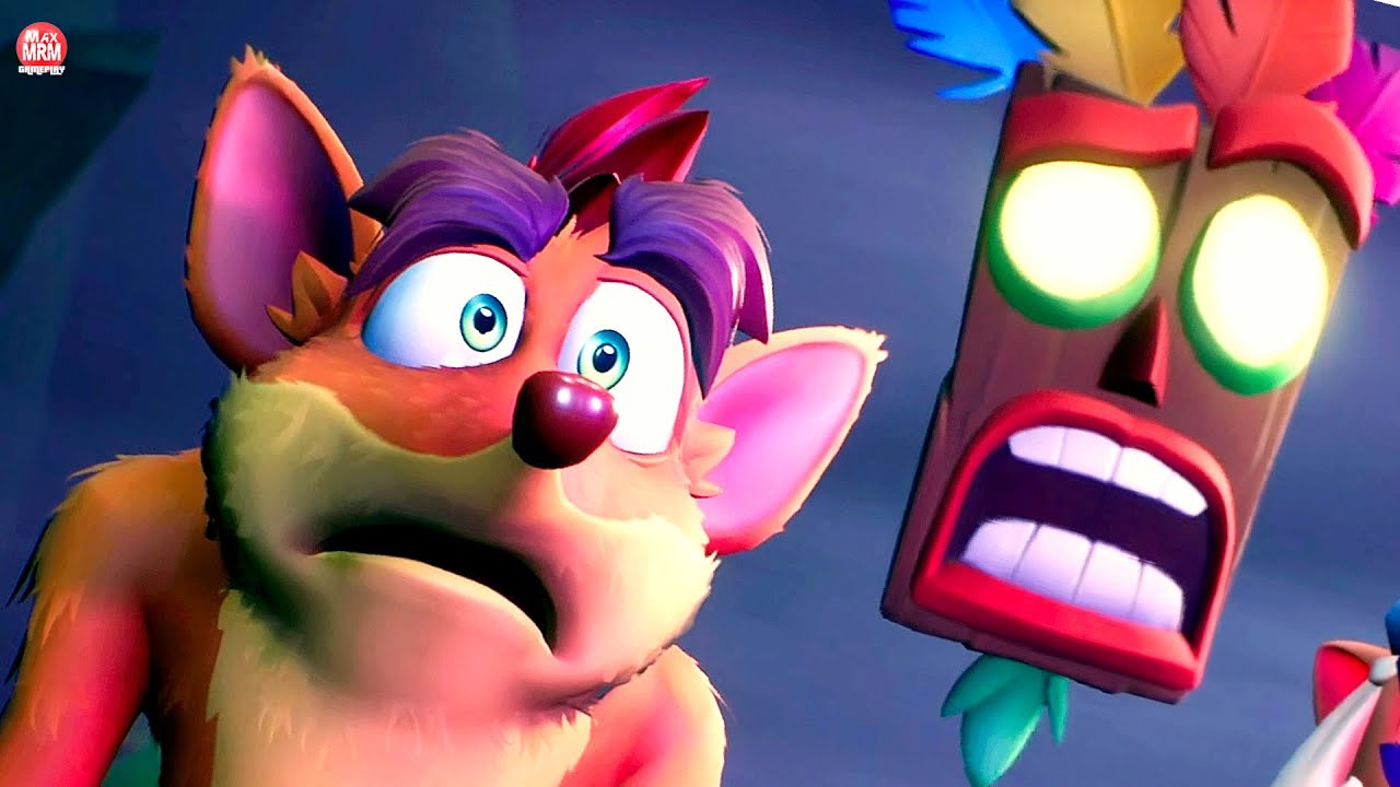 Crash Bandicoot 4 : It's About Time - O INÍCIO DE GAMEPLAY, Dublado em Português | 4k 60fps