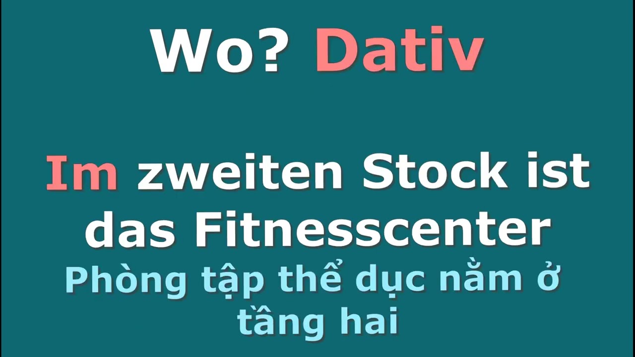 Học tiếng đức với Minh Trí - 15