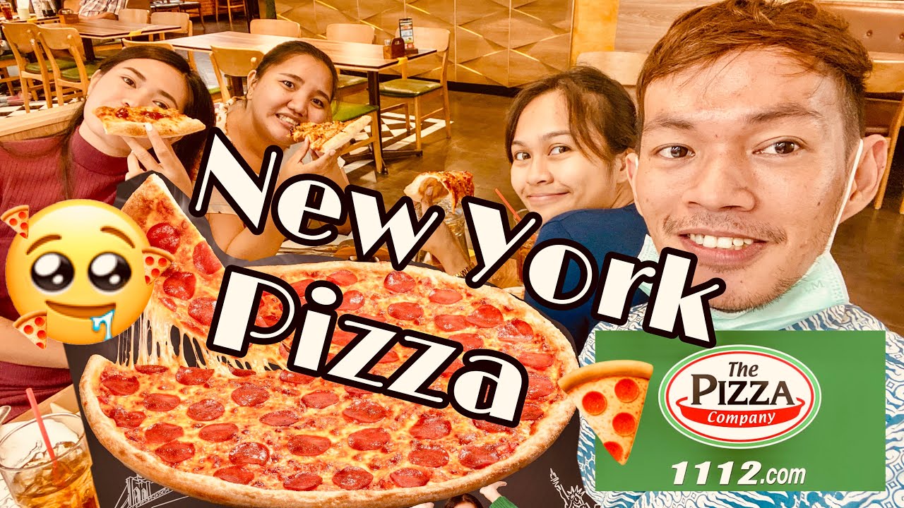 Filipinos Try New York Pizza Edition /The Pizza Company Thailand