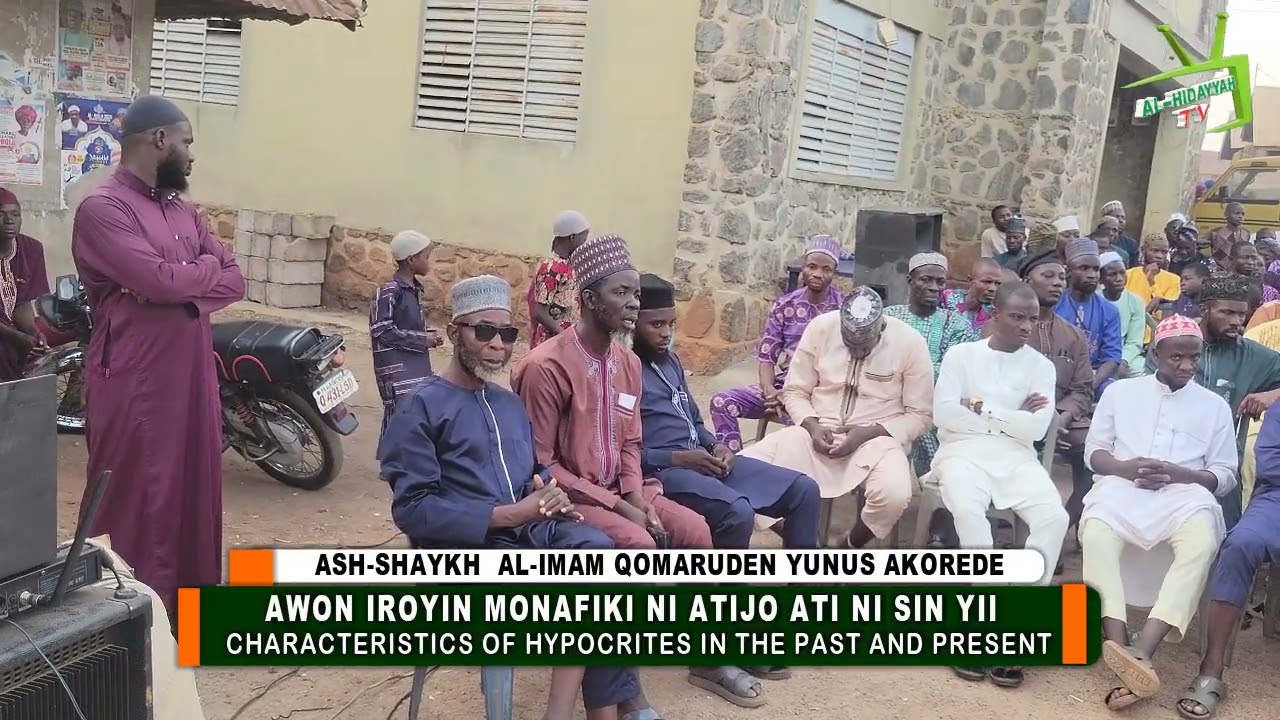 DAY7. 2026 VILLAGE DAWAH. AWON IROYIN MUNAFIKI || ASH-SHAYKH QOMARUDEEN YUNUS AKOREDE 