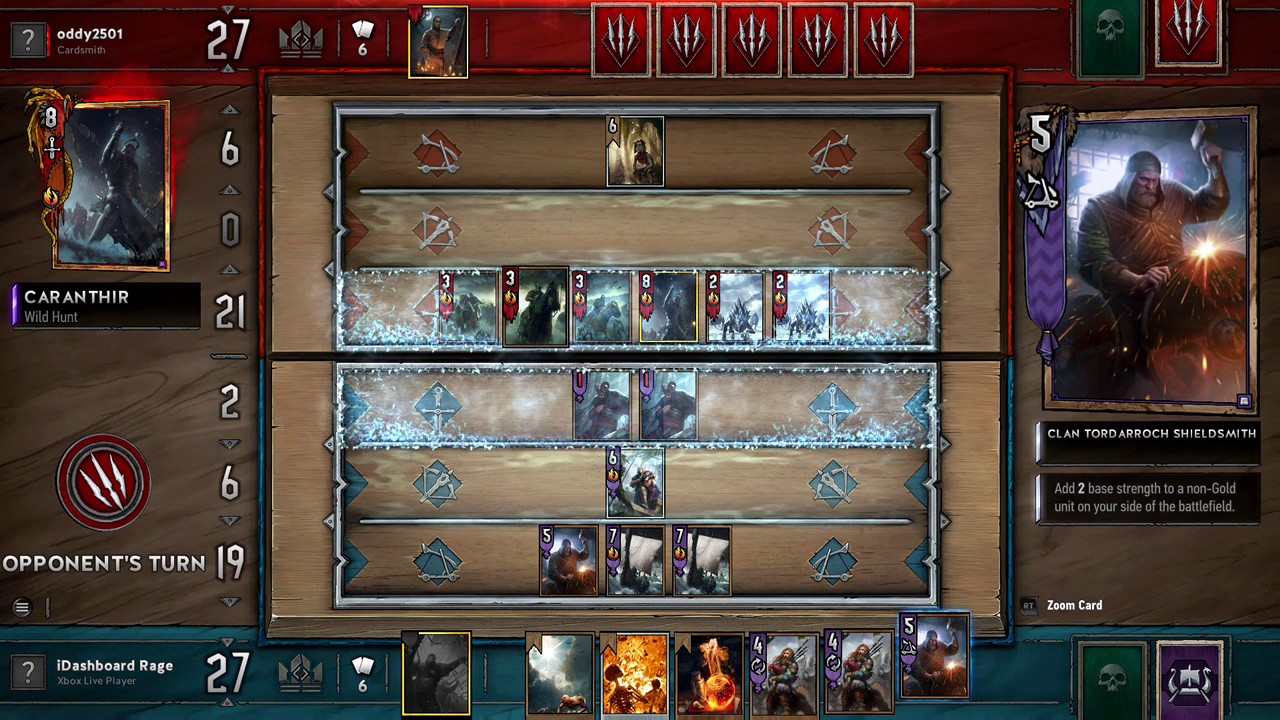 RAGE IN GWENT LOL