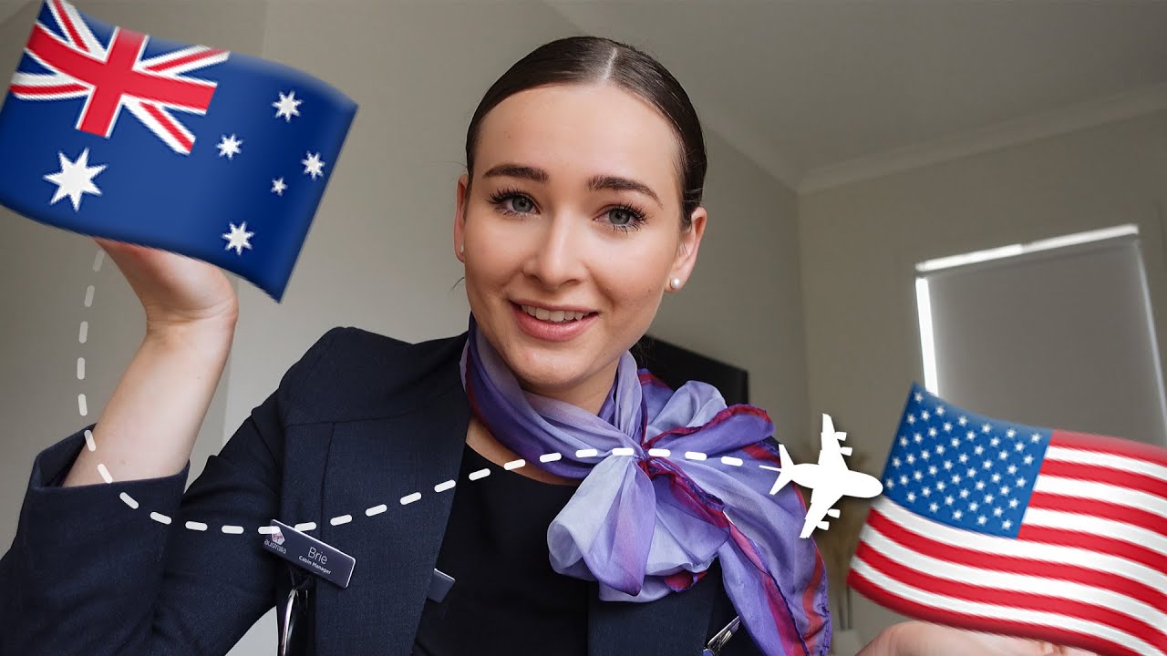 Flying From Australia to America Vlog (14 hours on a plane)