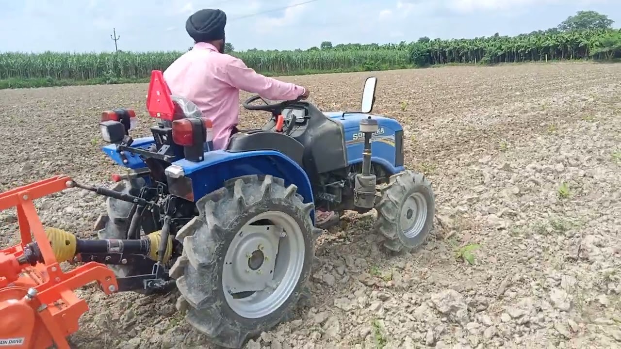 सोनालिका मिनी ट्रेक्टर 24 hp sonalika mini tractor 🚜