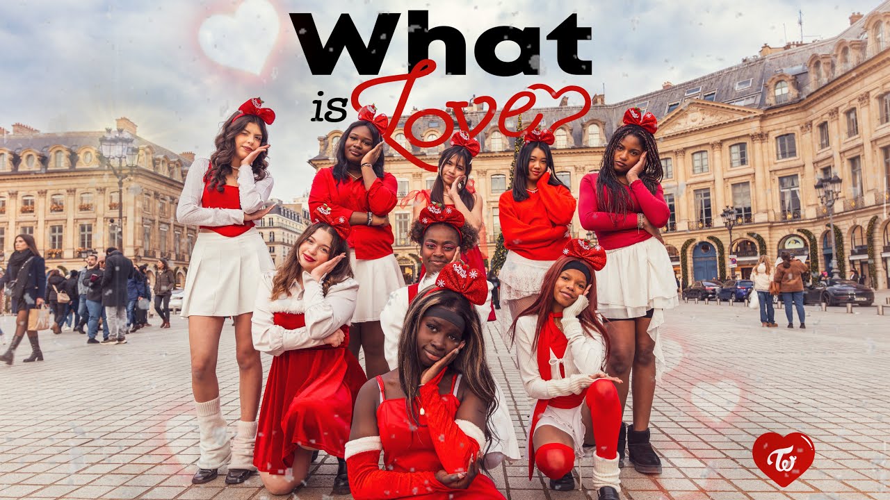 [CHRISTMAS SPECIAL KPOP IN PUBLIC | PARIS| ONE TAKE] 'WHAT IS LOVE-TWICE (트와이스) | DANCE COVER BY DMP