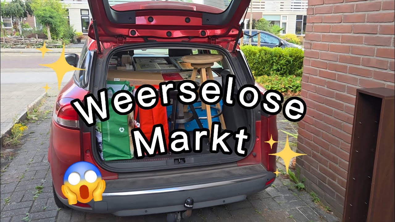 Weerselose Markt: Regen, Insecten & Lege Straten 🐜🌧️  Toch Geprobeerd!