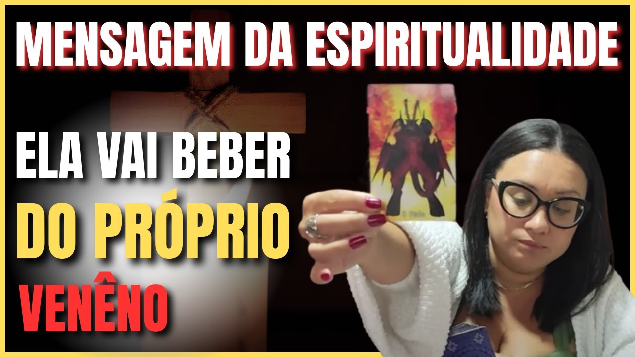 ELA VAI SENTIR A LEI DO RETORNO NA PELE O VENÊNO VIRA ANTÍDOTO... CONFIA NO PODER DA JUSTIÇA DIVINA
