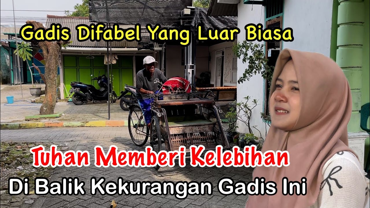 Pengamen Cantik  Difabel Yang Viral Suara Merdu Dengan Kemampuan Indigo Asal Kalitidu Bojonegoro