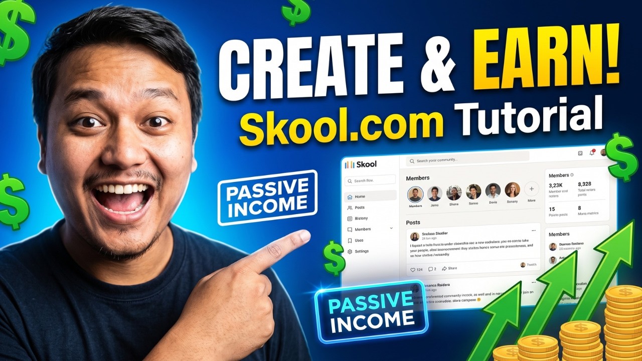 How to Create a Community & Earn Money on Skool.com